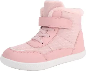 2‐14years Kids Booties Fuzzy Lined Winter Warm Lace-Up Boots Toddler Cozy 𝐖aterproof Snowboots Sneaker Plush Boots