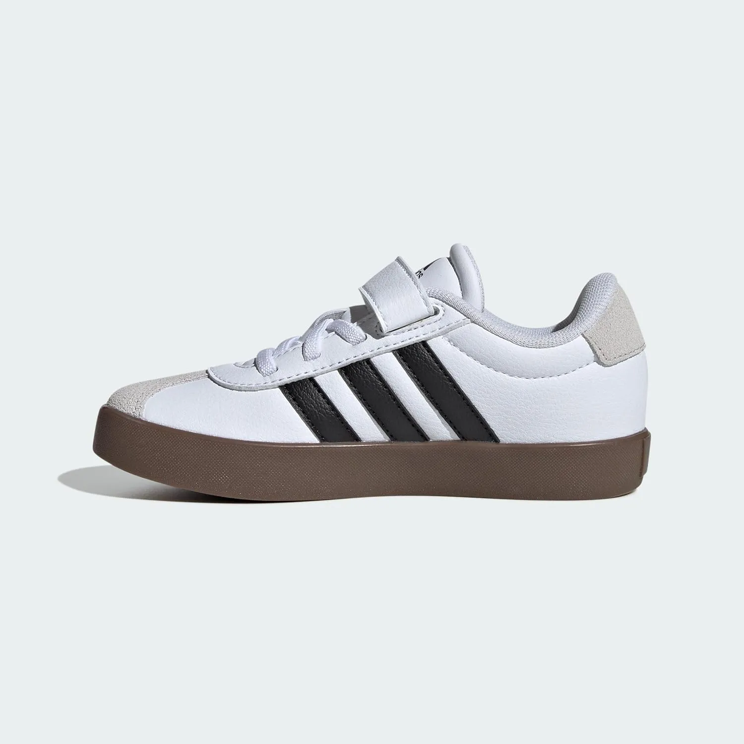 adidas Unisex-Child Vl Court 3.0 Elastic Lace Sneaker