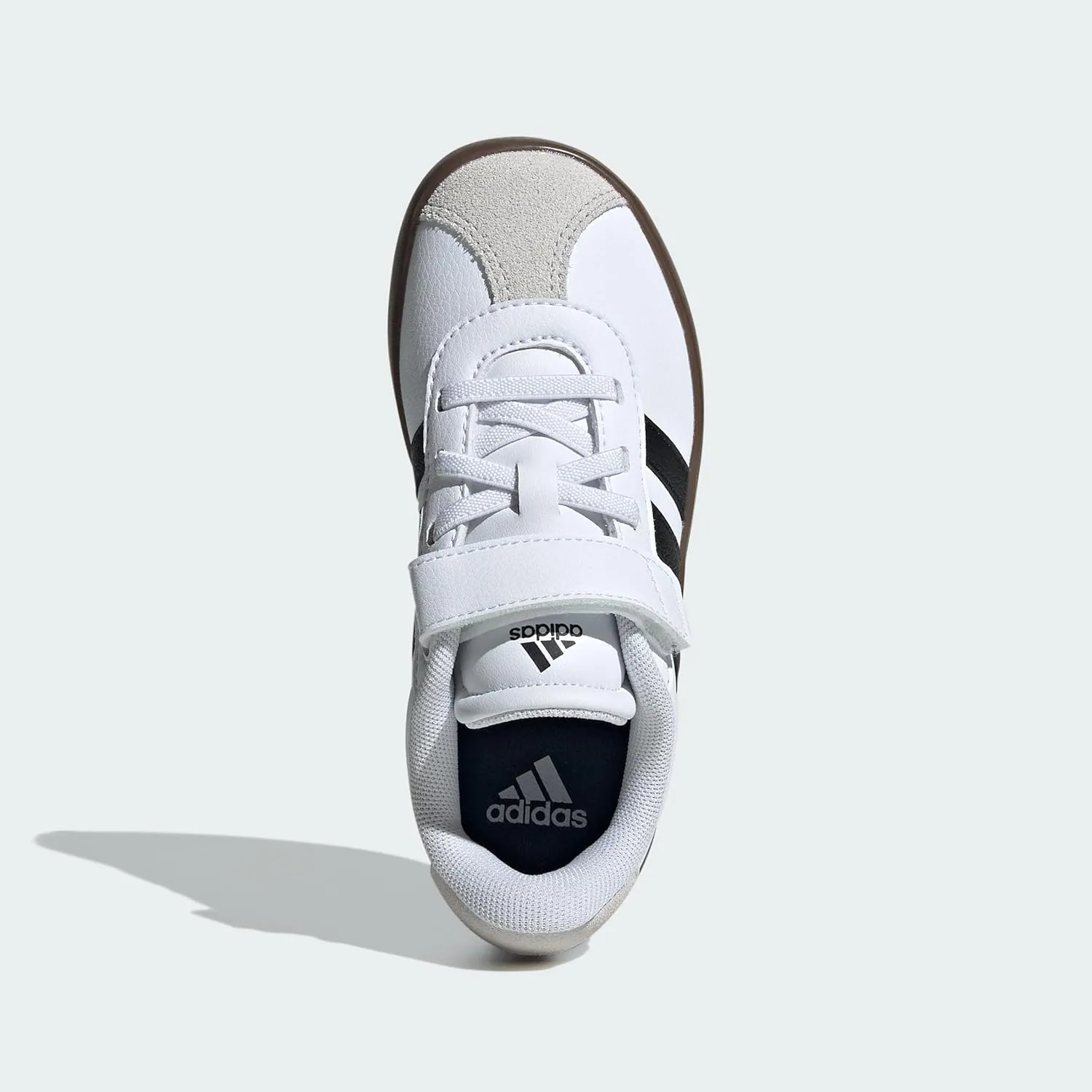 adidas Unisex-Child Vl Court 3.0 Elastic Lace Sneaker