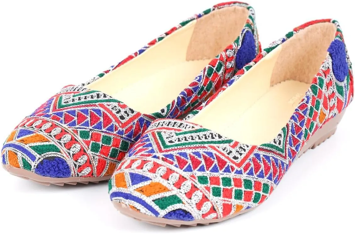 Afghan Handmade Shoulder Bag, Purse & Shoes Set – Unique Artisan Craftsmanship
