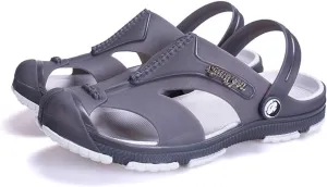 Asifn Sport Outdoors Men Shoes Garden Clogs Sandals Beach Breathable Summer Lightweight Resistant Perforated Walking