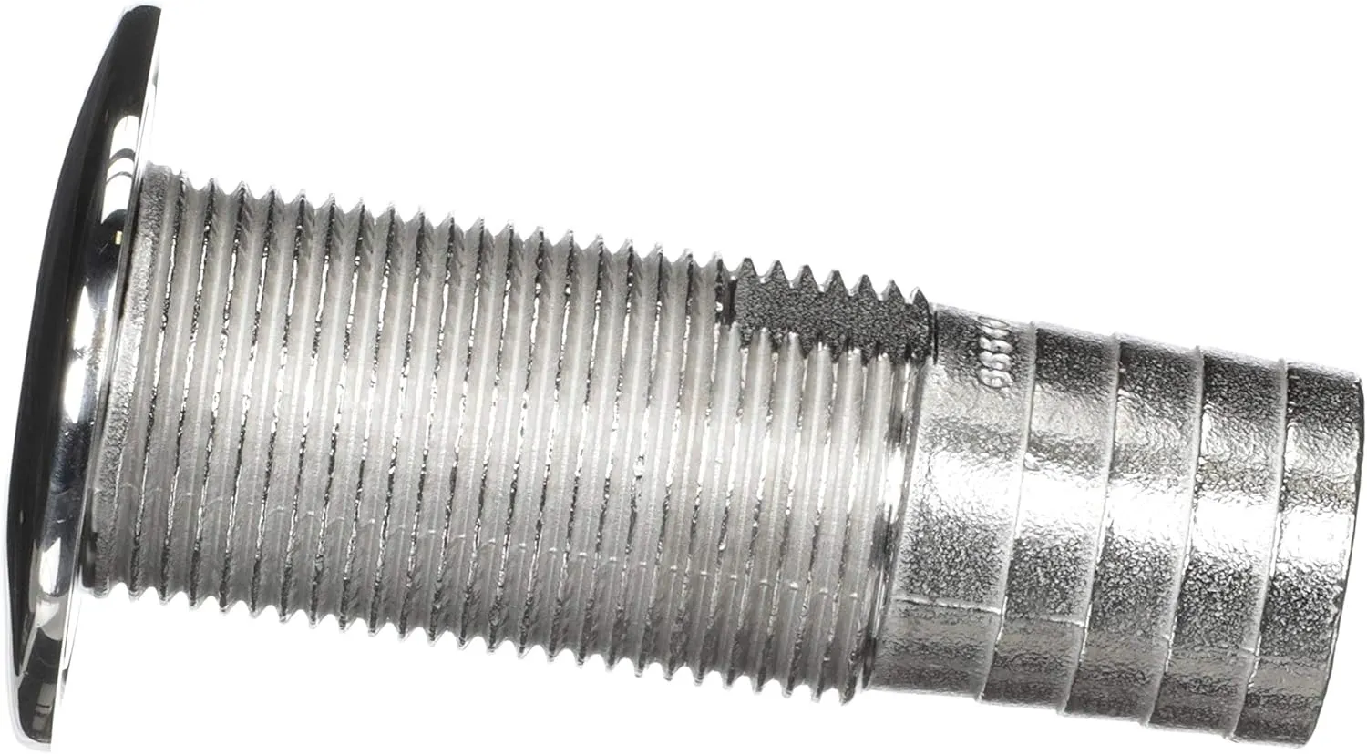 Attwood Stainless Steel Barbed Standard Length Straight Thru-Hull