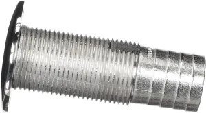 Attwood Stainless Steel Barbed Standard Length Straight Thru-Hull
