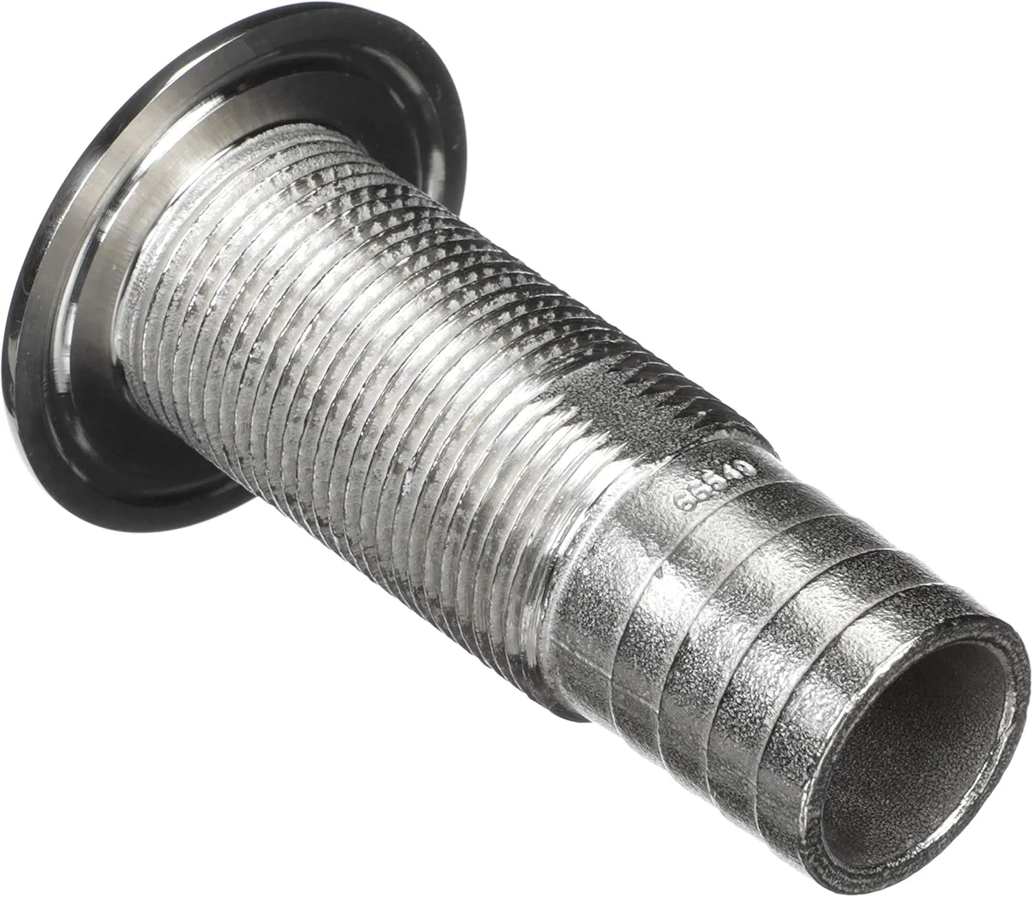 Attwood Stainless Steel Barbed Standard Length Straight Thru-Hull