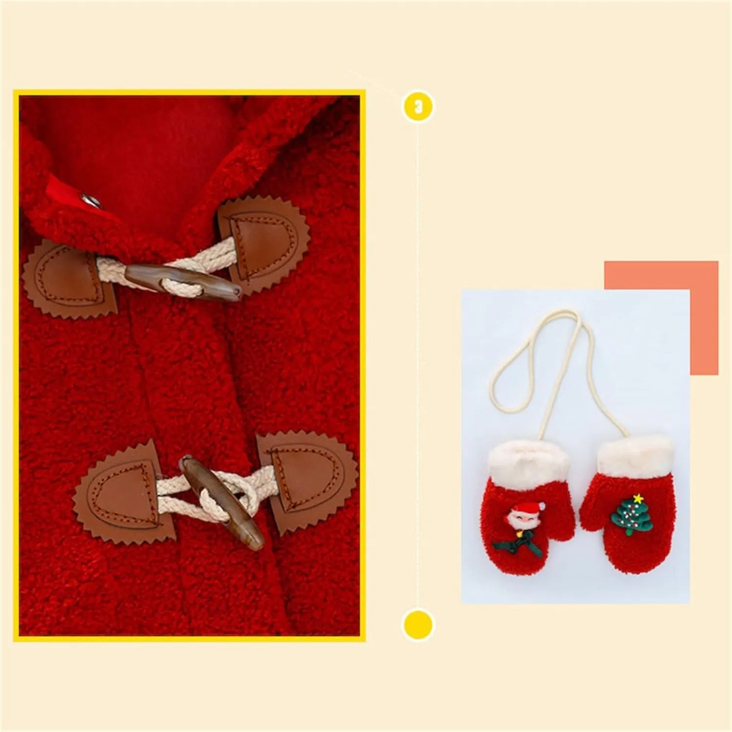 Baby Girl's Toddler Kids Fall Winter Coat Jacket Outerwear Ears Hood Hoodie Warm Winter Jackets Sweatshirt Coats
