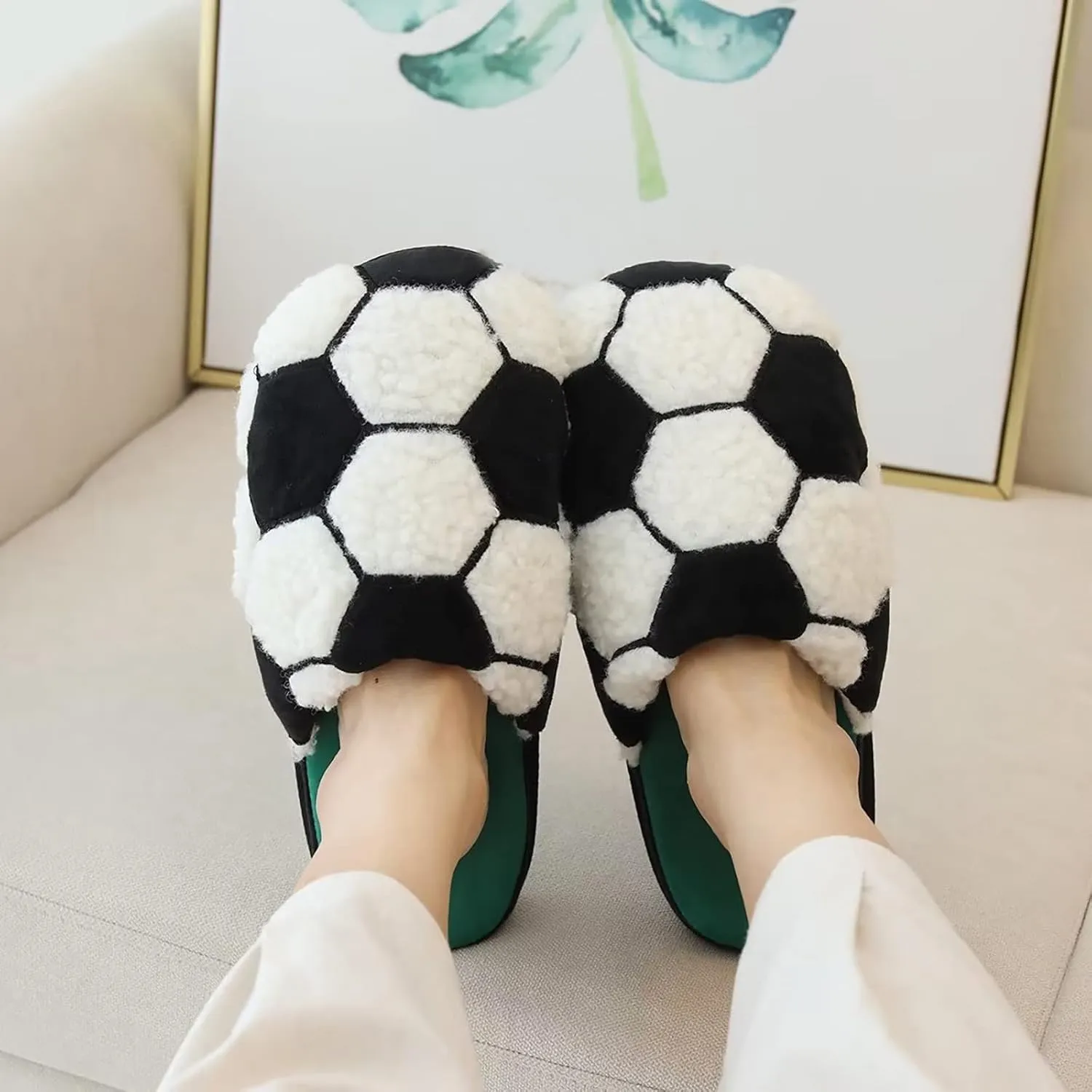 Beach Slippers for Women Summer Baseball Parent Child Slippers Cute Indoor Non Slip Slippers