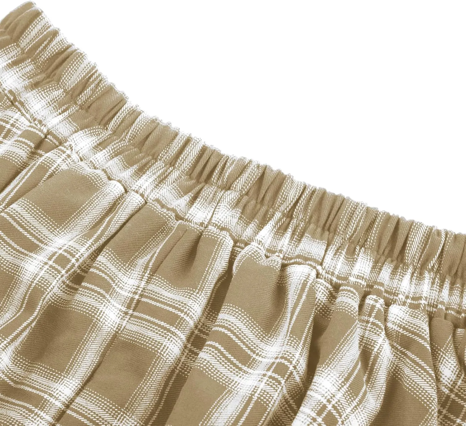 Belle Poque Vintage Plaid Skirt for Women High Waisted Midi A-line Skirts Pleated Skirt with Pockets