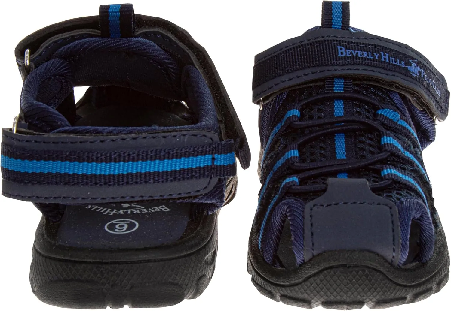 Beverly Hills Polo Club Boy's Athletic Active Sandals Close Toe Sport Summer Shoe