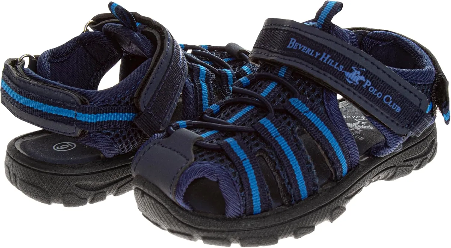Beverly Hills Polo Club Boy's Athletic Active Sandals Close Toe Sport Summer Shoe