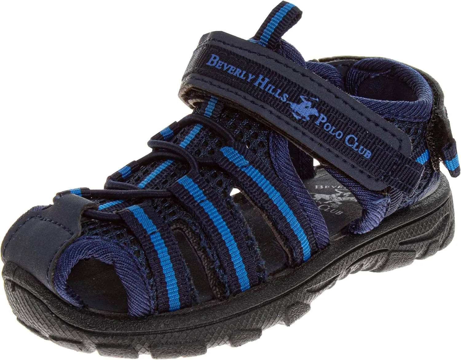 Beverly Hills Polo Club Boy's Athletic Active Sandals Close Toe Sport Summer Shoe