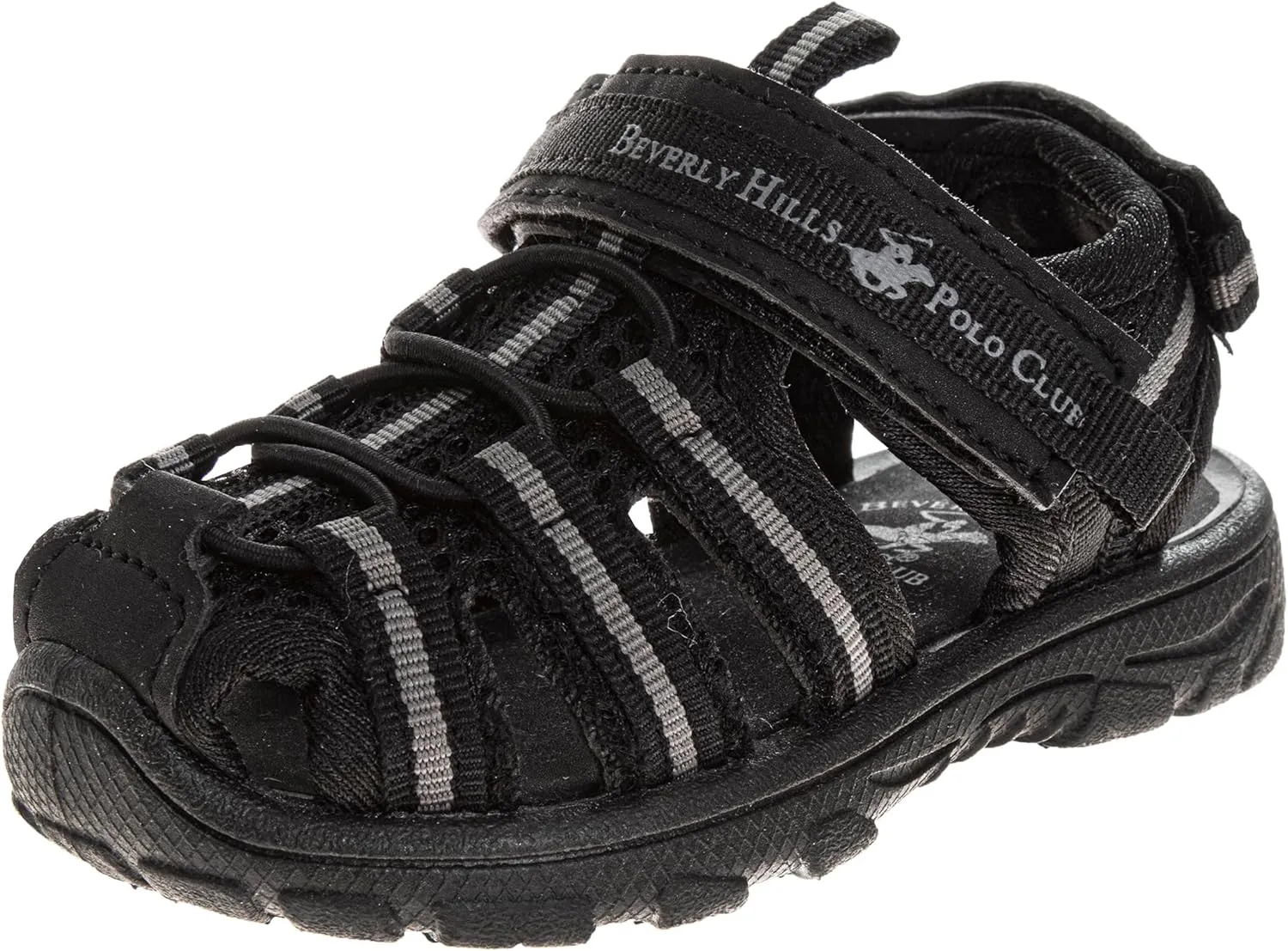 Beverly Hills Polo Club Boy's Athletic Active Sandals Close Toe Sport Summer Shoe