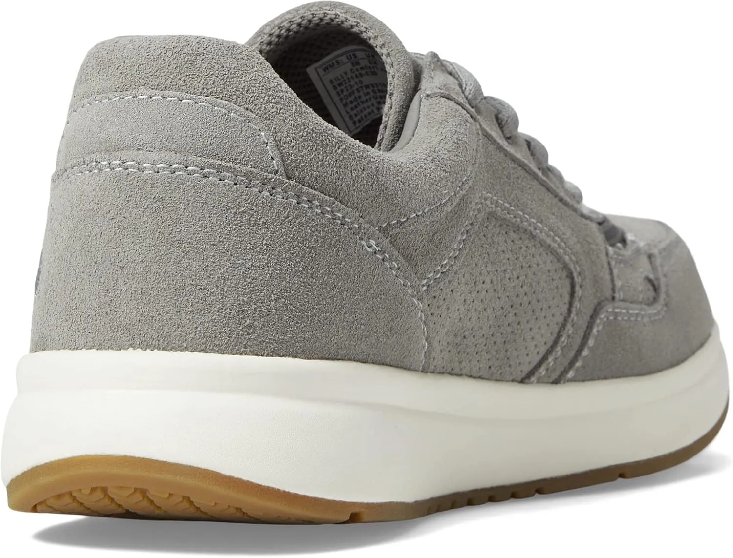 BILLY Footwear Comfort Jogger Sneakers for Women – Leather Upper – PU and Mesh Lining – Round Toe