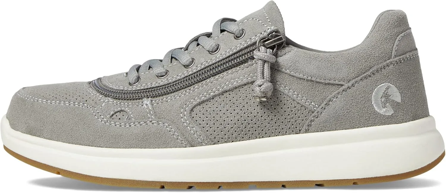 BILLY Footwear Comfort Jogger Sneakers for Women – Leather Upper – PU and Mesh Lining – Round Toe