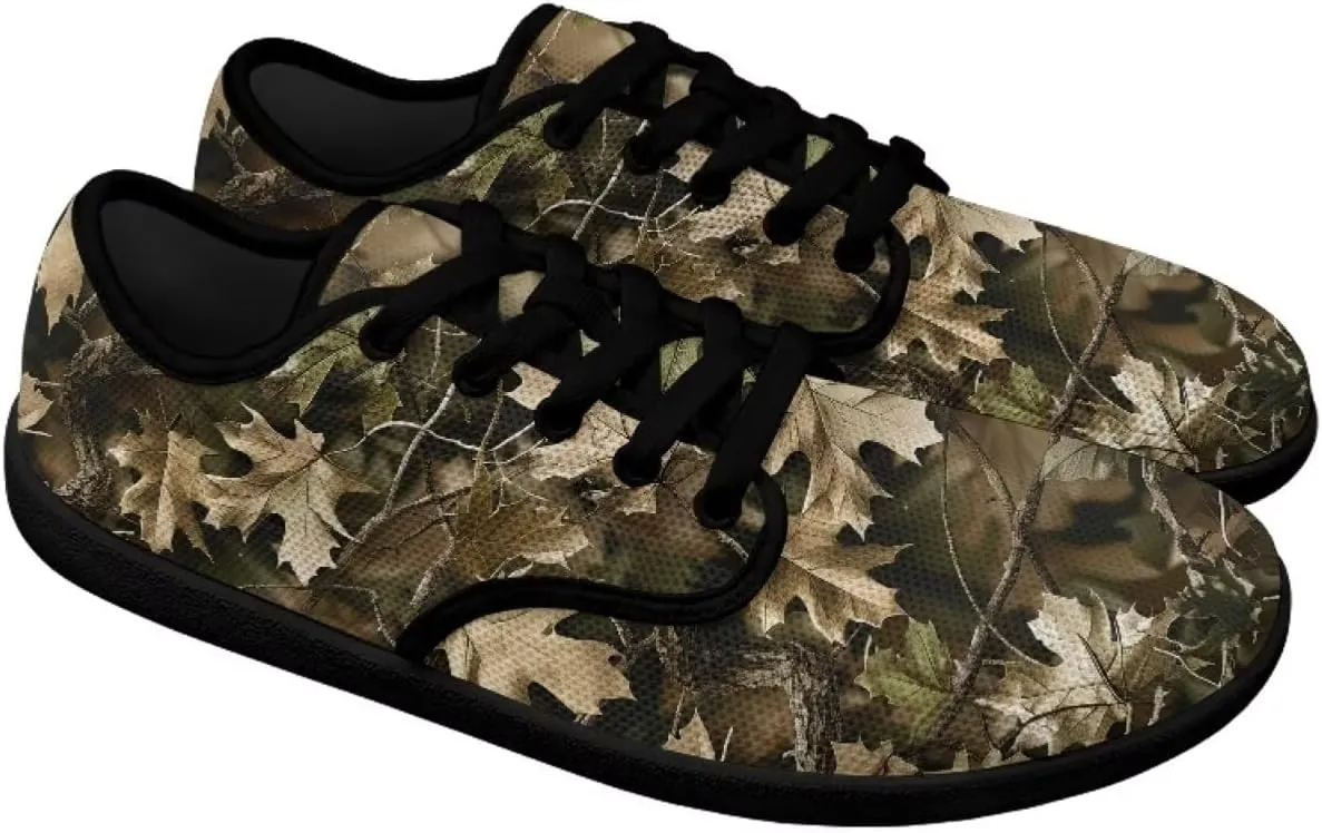 Binienty Men's Women's Barefoot Wide Toe Box Sneakers Non Slip Lace Up Walking Shoes Arch Support Fashion Flats Shoe