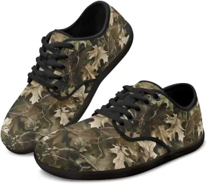 Binienty Men's Women's Barefoot Wide Toe Box Sneakers Non Slip Lace Up Walking Shoes Arch Support Fashion Flats Shoe