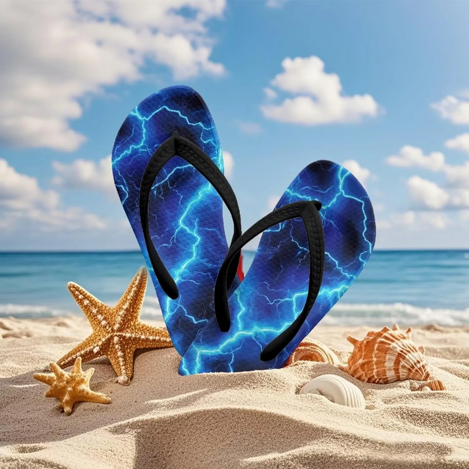 Boys Flip Flops Child Summer Cool Slip-on Thong Sandals Beach Pool Water Shoes(Little/Big Kid)