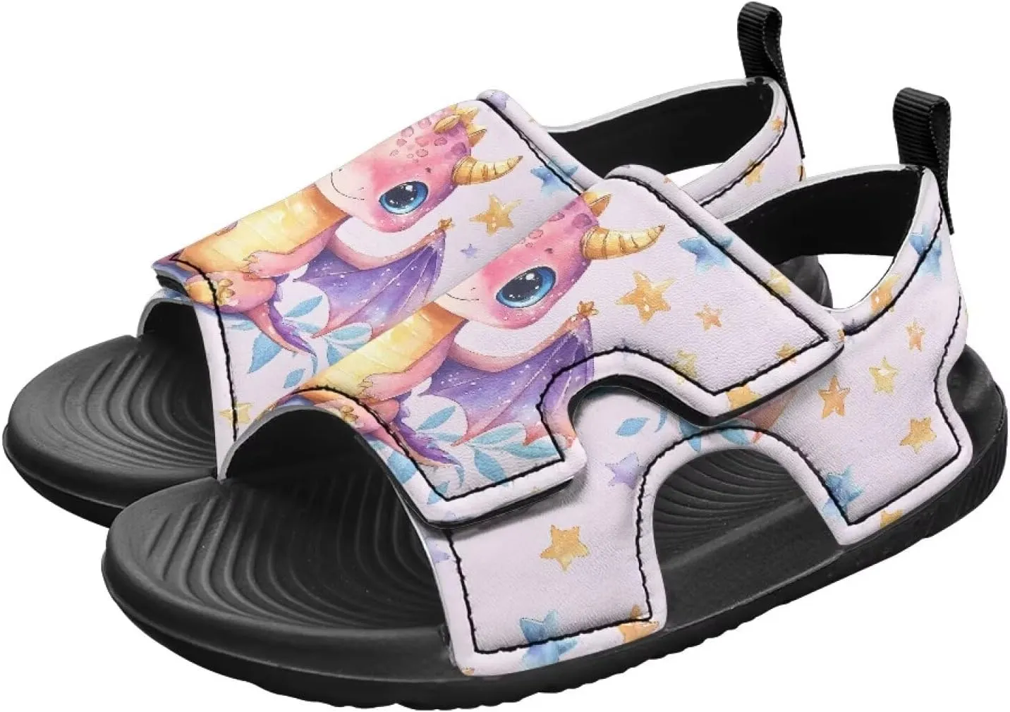 Boys Girls Breathable Sandals Lightweight Non-Slip Water Shoes for Swimming & Playground Adventures Easy to Clean (Toddler/Little Kid)