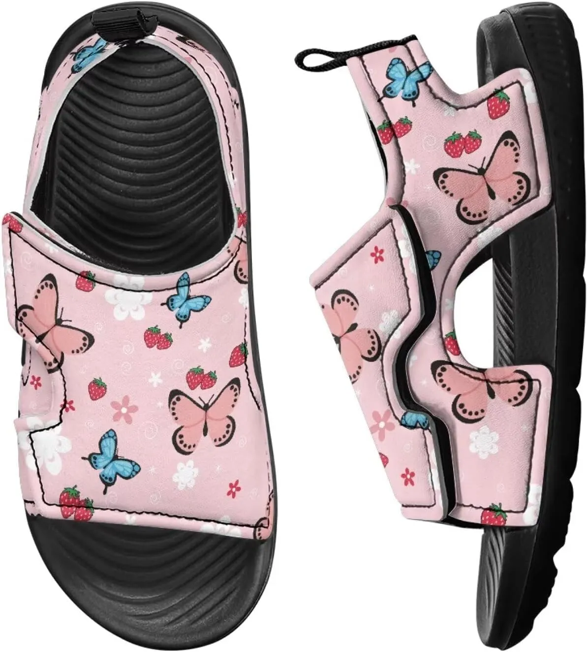 Boys Girls Breathable Sandals Lightweight Non-Slip Water Shoes for Swimming & Playground Adventures Easy to Clean (Toddler/Little Kid)
