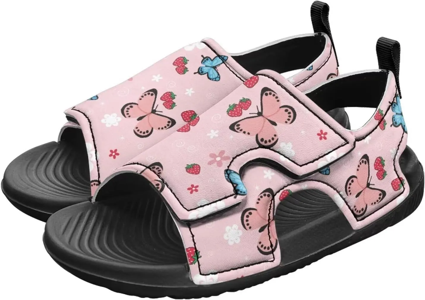 Boys Girls Breathable Sandals Lightweight Non-Slip Water Shoes for Swimming & Playground Adventures Easy to Clean (Toddler/Little Kid)