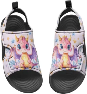 Boys Girls Breathable Sandals Lightweight Non-Slip Water Shoes for Swimming & Playground Adventures Easy to Clean (Toddler/Little Kid)