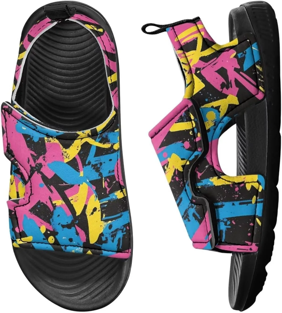Boys Girls Sandals Open-Toe Summer Outdoor Unisex Child Sport Sandal Children's Daily Commuting Sandals Lightweight (Toddler/Little Kid)
