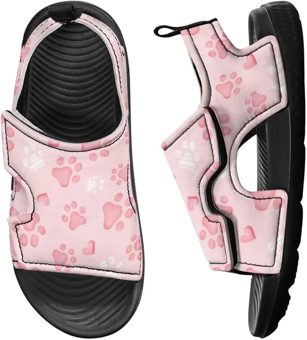Boys Girls Sandals Open-Toe Summer Outdoor Unisex Child Sport Sandal Children's Daily Commuting Sandals Lightweight (Toddler/Little Kid)