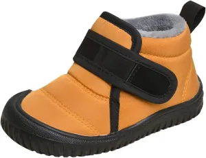 Boys Waterproof Snow Boots Soft Sole Plus Velvet Warm Snow Boots Outdoor Comfortable Winter Shoes