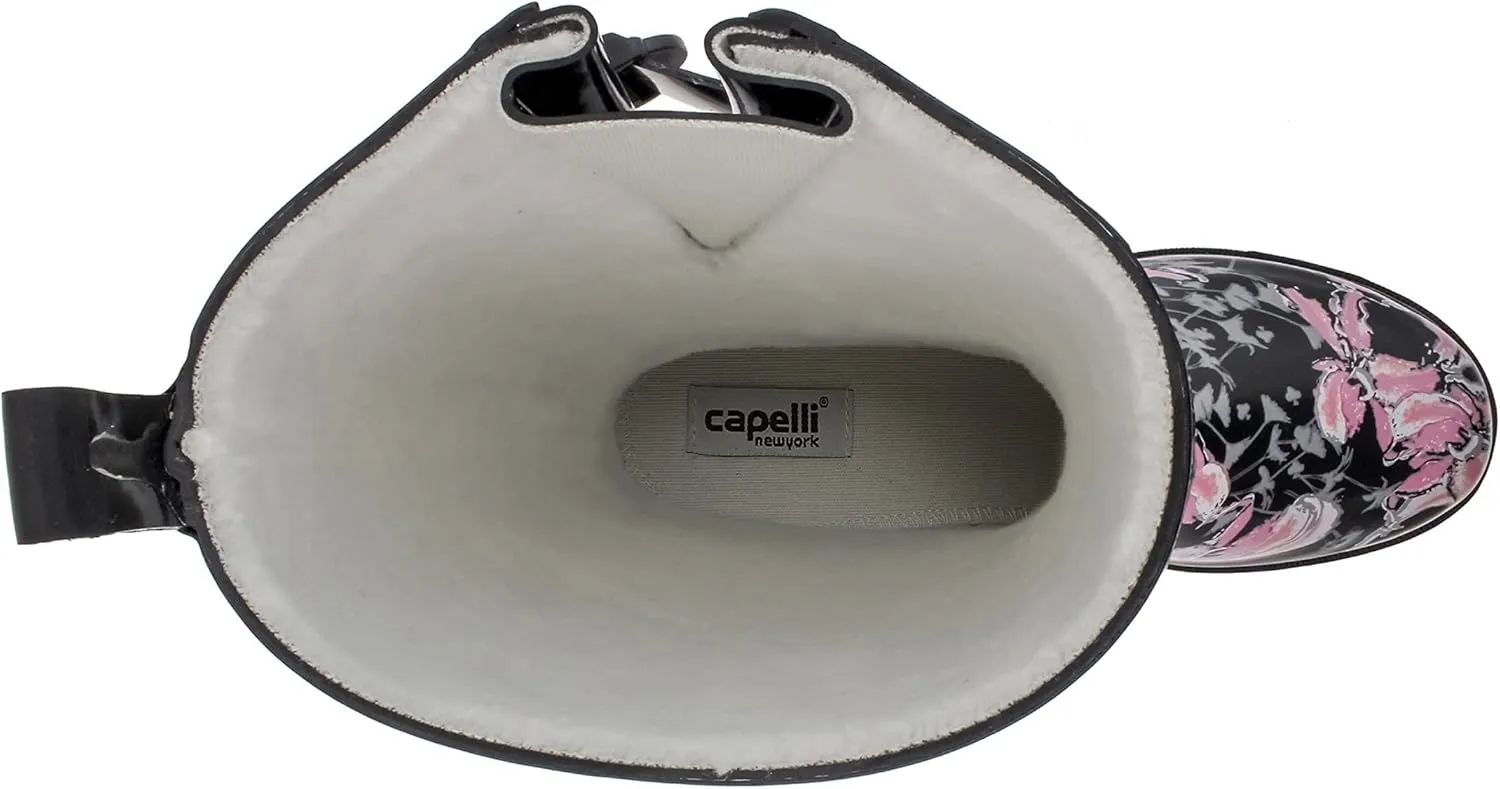 Capelli New York Ladies Mid-Calf Cozy Lined Rain Boots