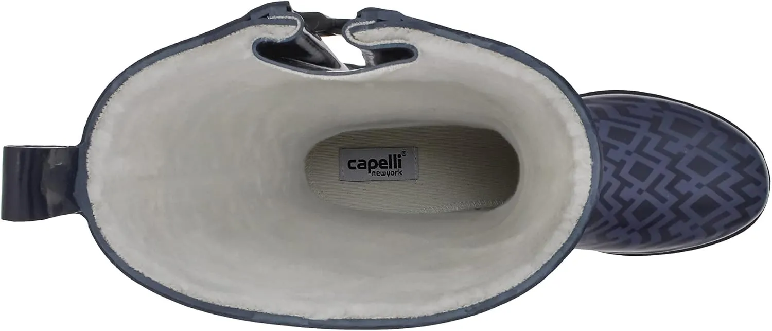 Capelli New York Ladies Mid-Calf Cozy Lined Rain Boots