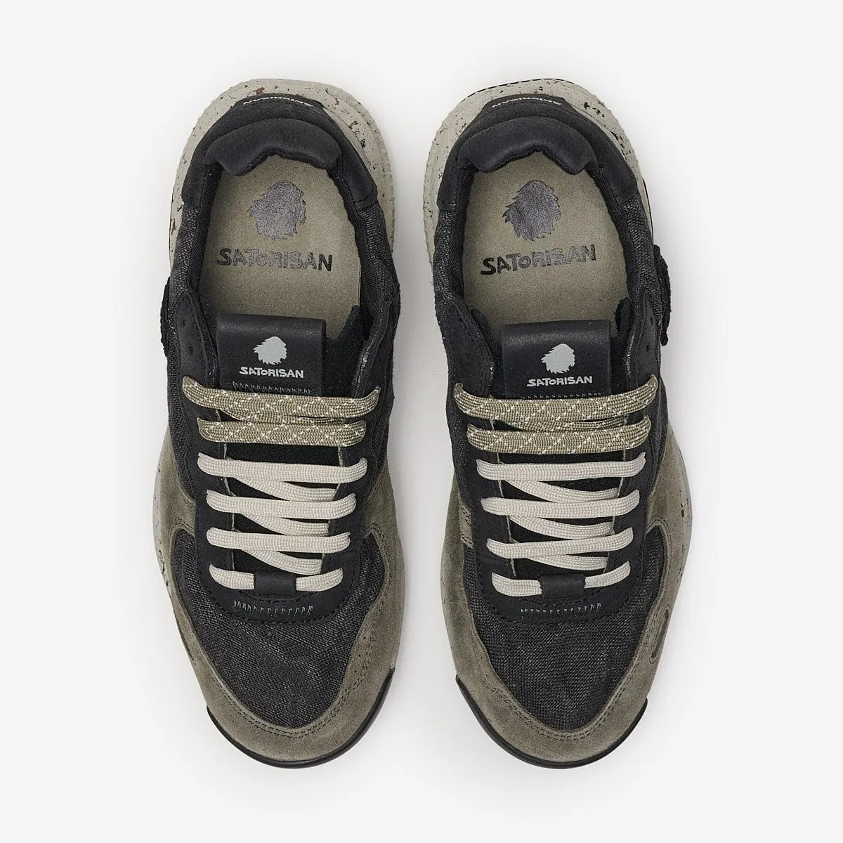 Chacrona Linen - Casual Sneakers for Men & Women - Comfortable & Durable Leather and Linen Sneakers