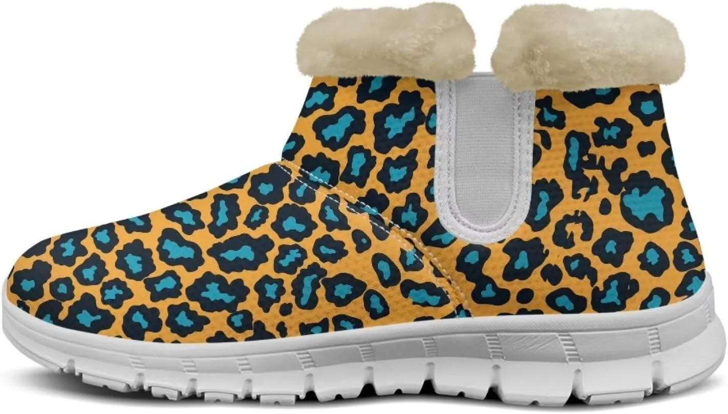 chaqlin Winter Boots Snow Boots Ankle Warm Slip Resistant Boots Flannel Fur Lined Comfy Cold Weather Outdoor Casual Boots