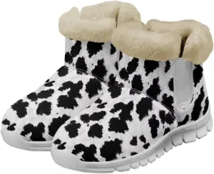 chaqlin Winter Boots Snow Boots Ankle Warm Slip Resistant Boots Flannel Fur Lined Comfy Cold Weather Outdoor Casual Boots