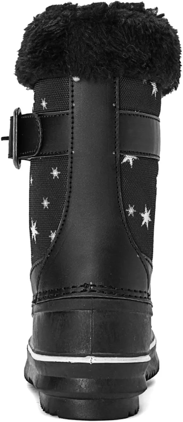 Children Shoes Snow Boots Girls Boys OutdoorBoots Warm Boots With Cotton Snow Boots Big Kids Toddler Leopard Rain Boots
