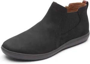 Cobb Hill Women's Bailee Chelsea Boot, Black Nubuck, 12