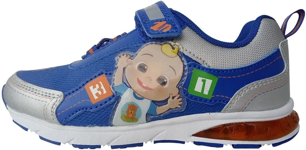CoComelon Boy's Girl's JJ Numbers Light Up Sneakers