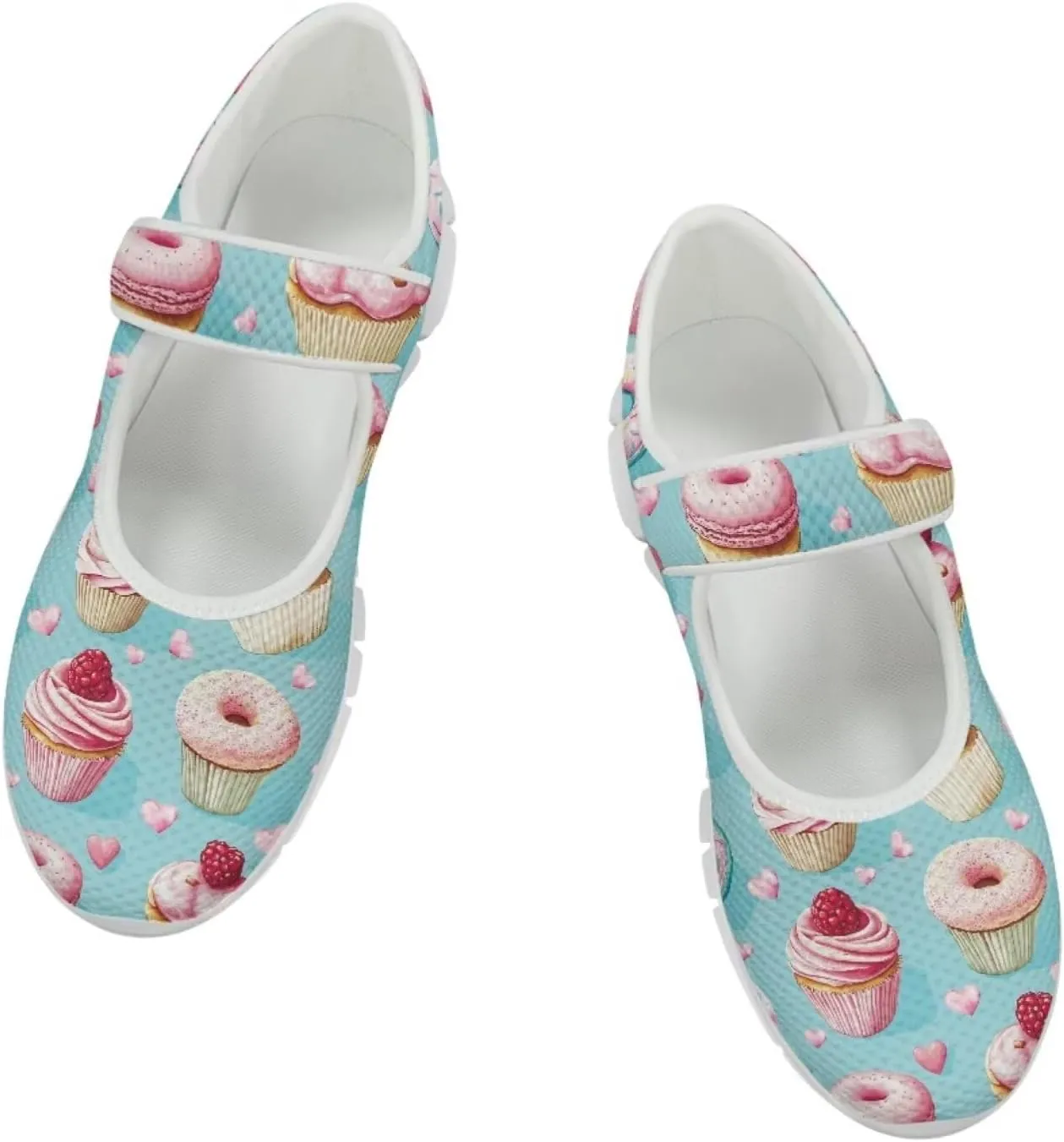 Coloranimal Mary Jane Shoes Women Casual Flat Shoes Women Dress Comfortable Mary Jane Flats Comfortable Walking Shoes Slip On Shoes Footwear