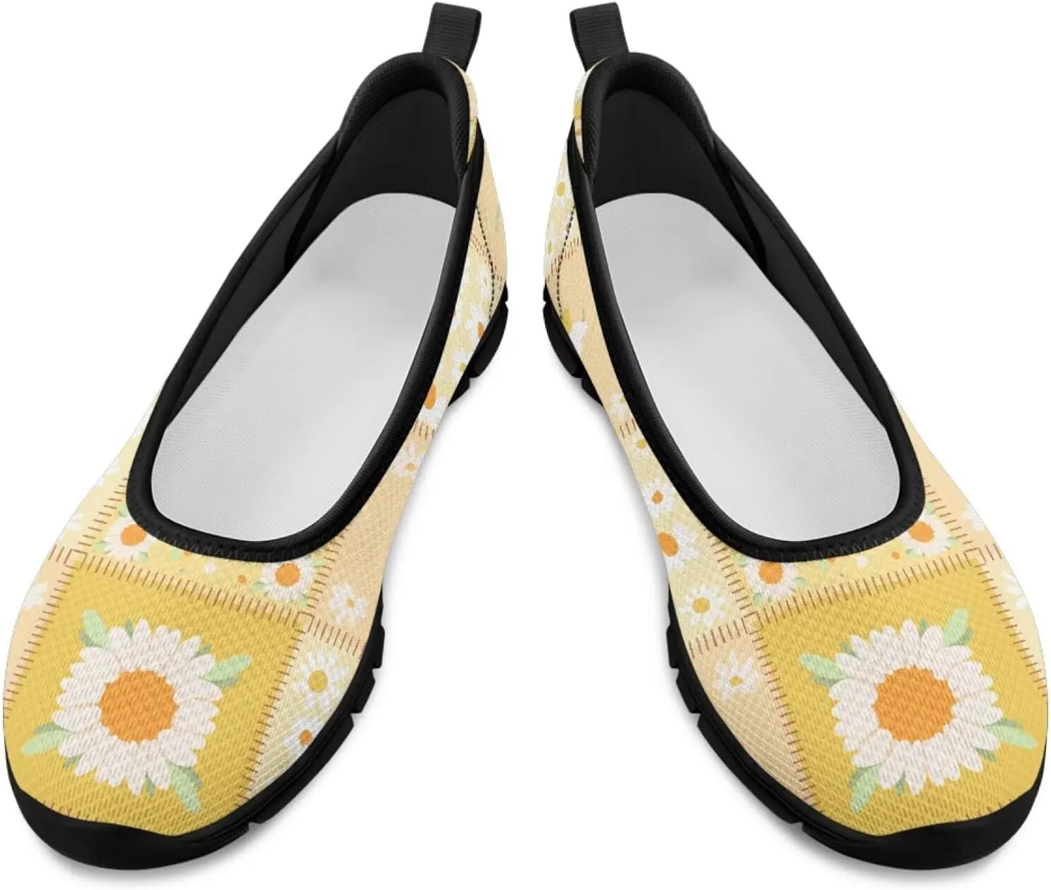 Coloranimal Womens Flats Walking Shoes Loafers Flats Shoes Mesh Athletic Shoes Travel Shoes Outdoor Lightweight Womens Mesh Flats