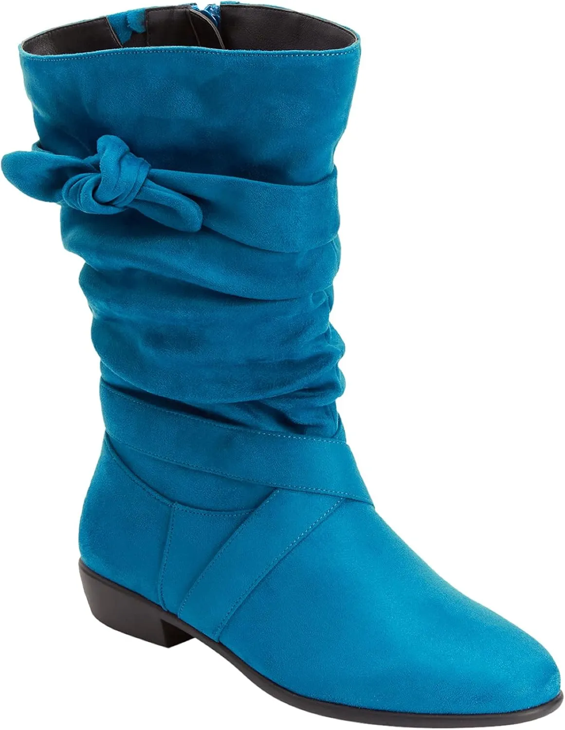 Comfortview Women's Wide Width The Heather Wide Calf Boot