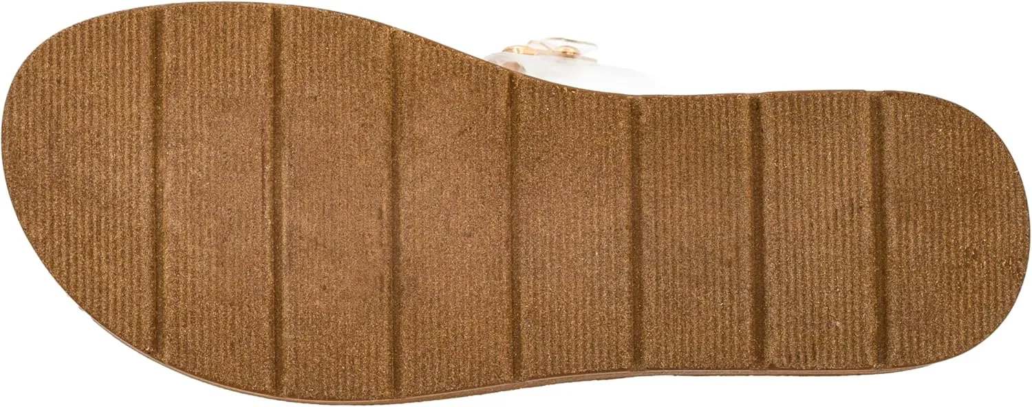 Corkys Footwear Seeing Double Sandals - Where Comfort Meets Chic with Lightweight Feel, Two Straps With a Chunky Chain Detail, And Comfortable Insoles