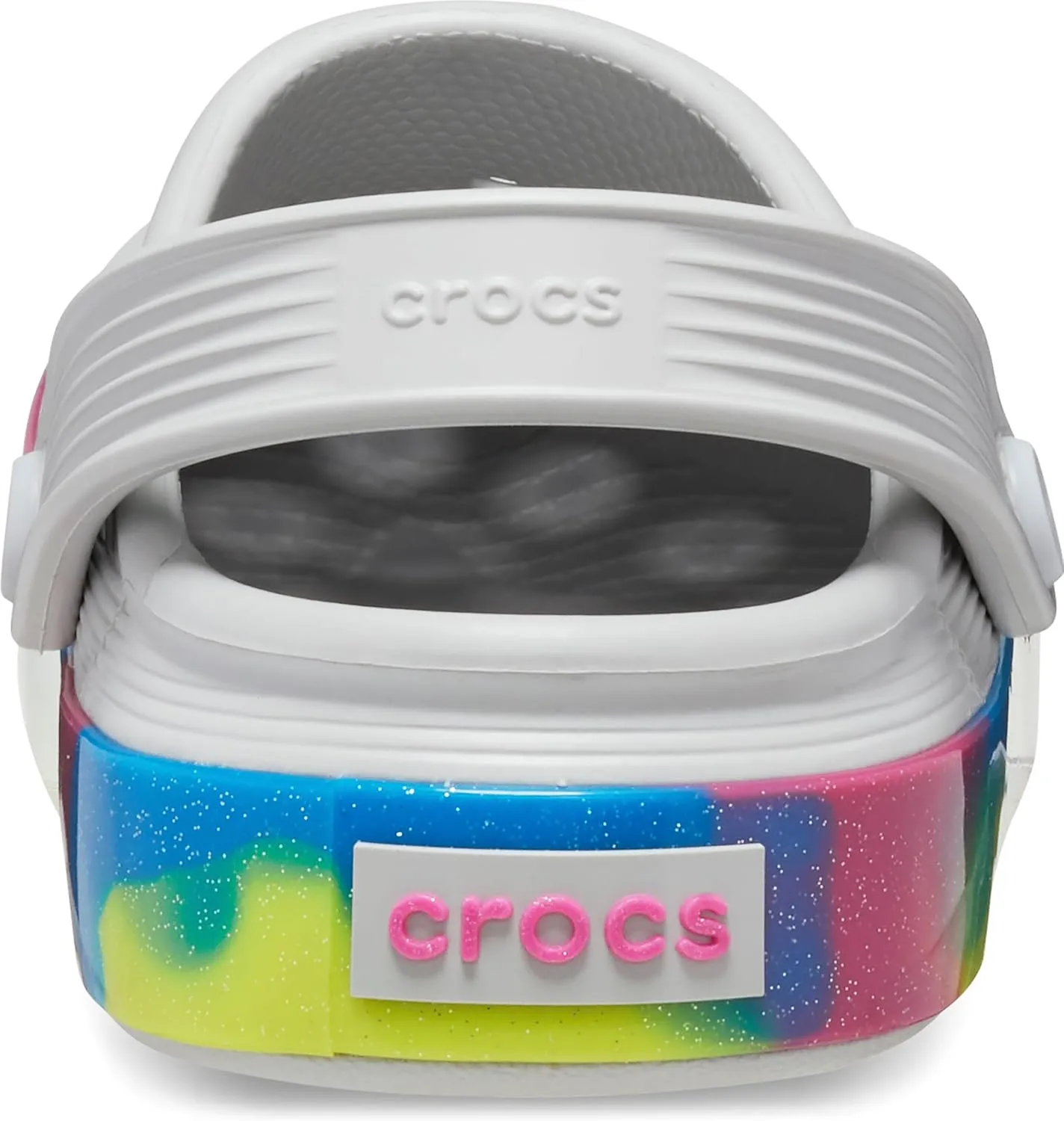 Crocs Kids' Sandals Toddler Size Off Coat Glitter Band Clog