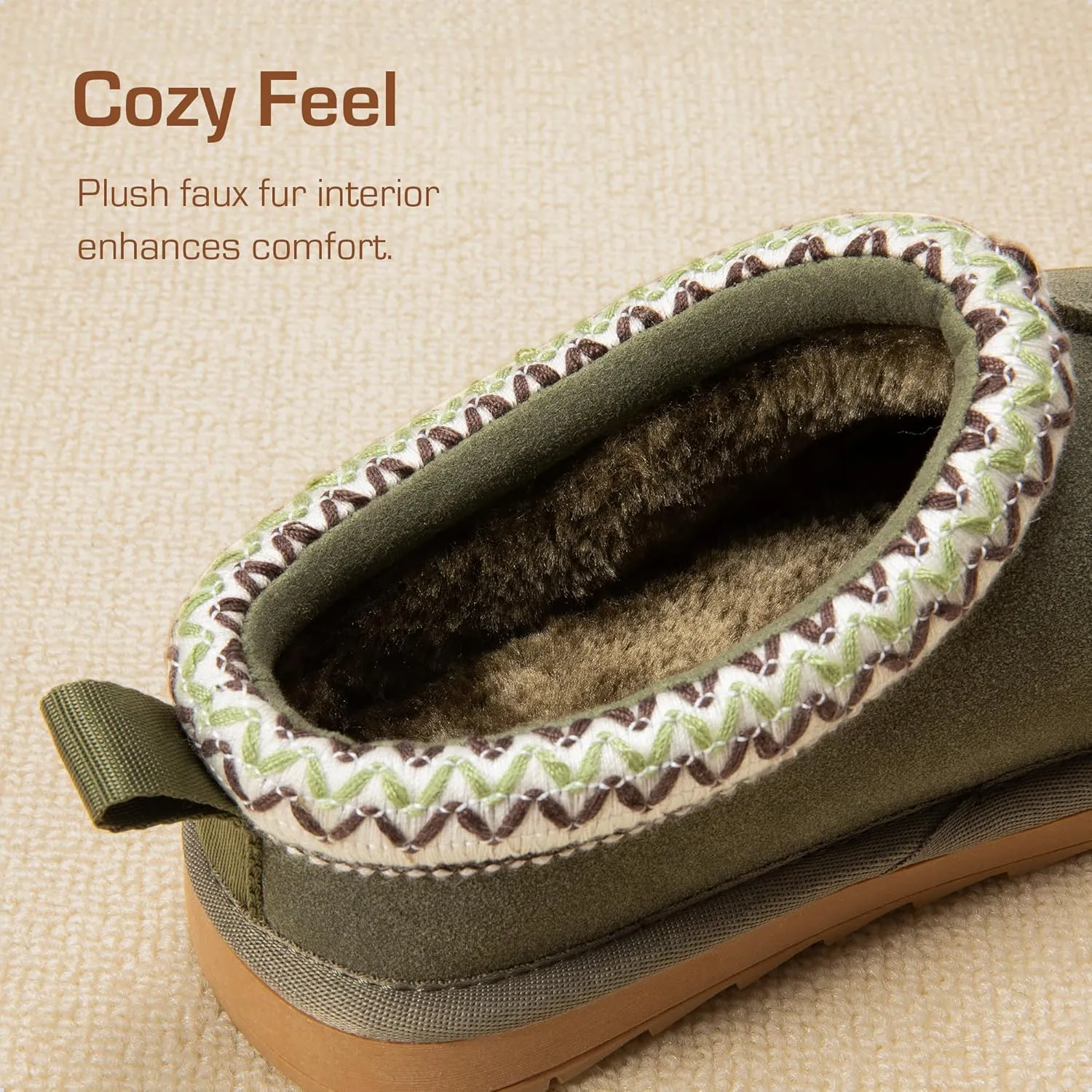 DREAM PAIRS Girls Boys Slippers Kids House Fuzzy Indoor Outdoor FuzzyEasy Kid's Slip-on Slipper for Little Kid Big Kid