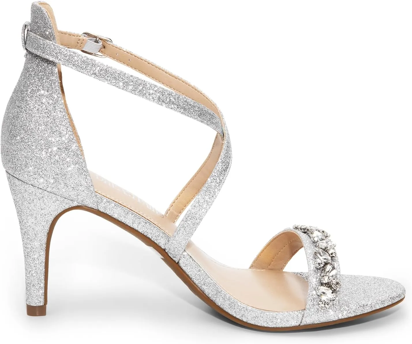 DREAM PAIRS Women's Dolce Fashion Stilettos Open Toe Pump Heel Sandals