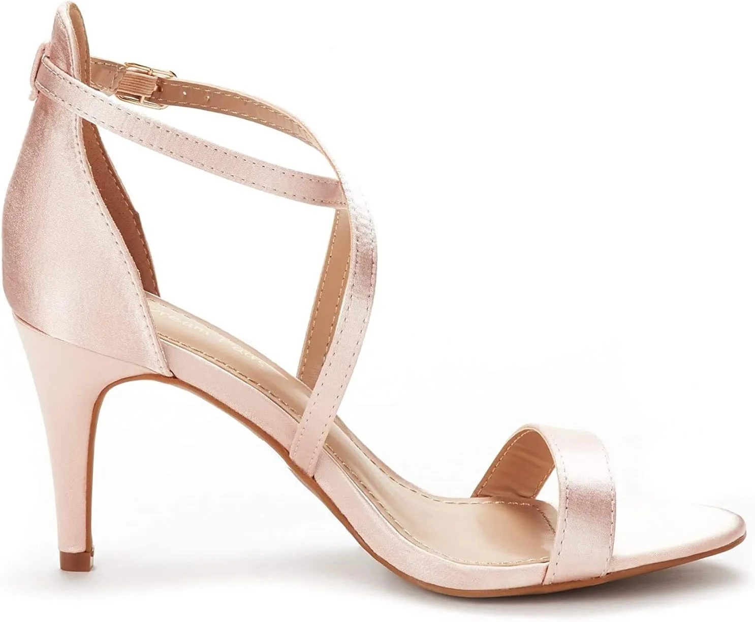 DREAM PAIRS Women's Dolce Fashion Stilettos Open Toe Pump Heel Sandals