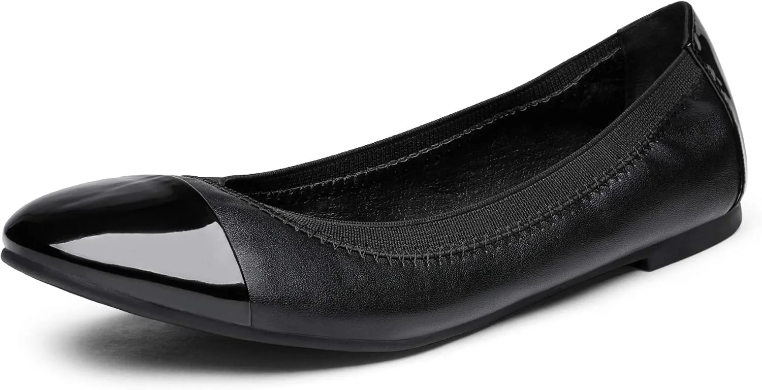 DREAM PAIRS Women's Sole-Flex Ballerina Walking Flats Shoes