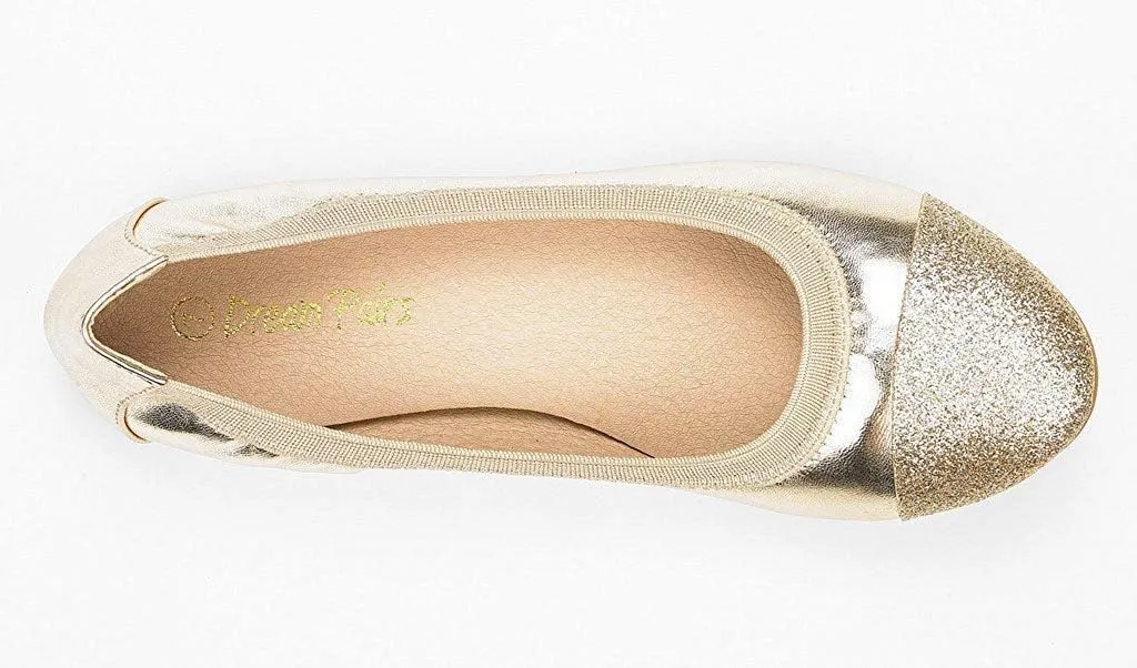 DREAM PAIRS Women's Sole-Flex Ballerina Walking Flats Shoes