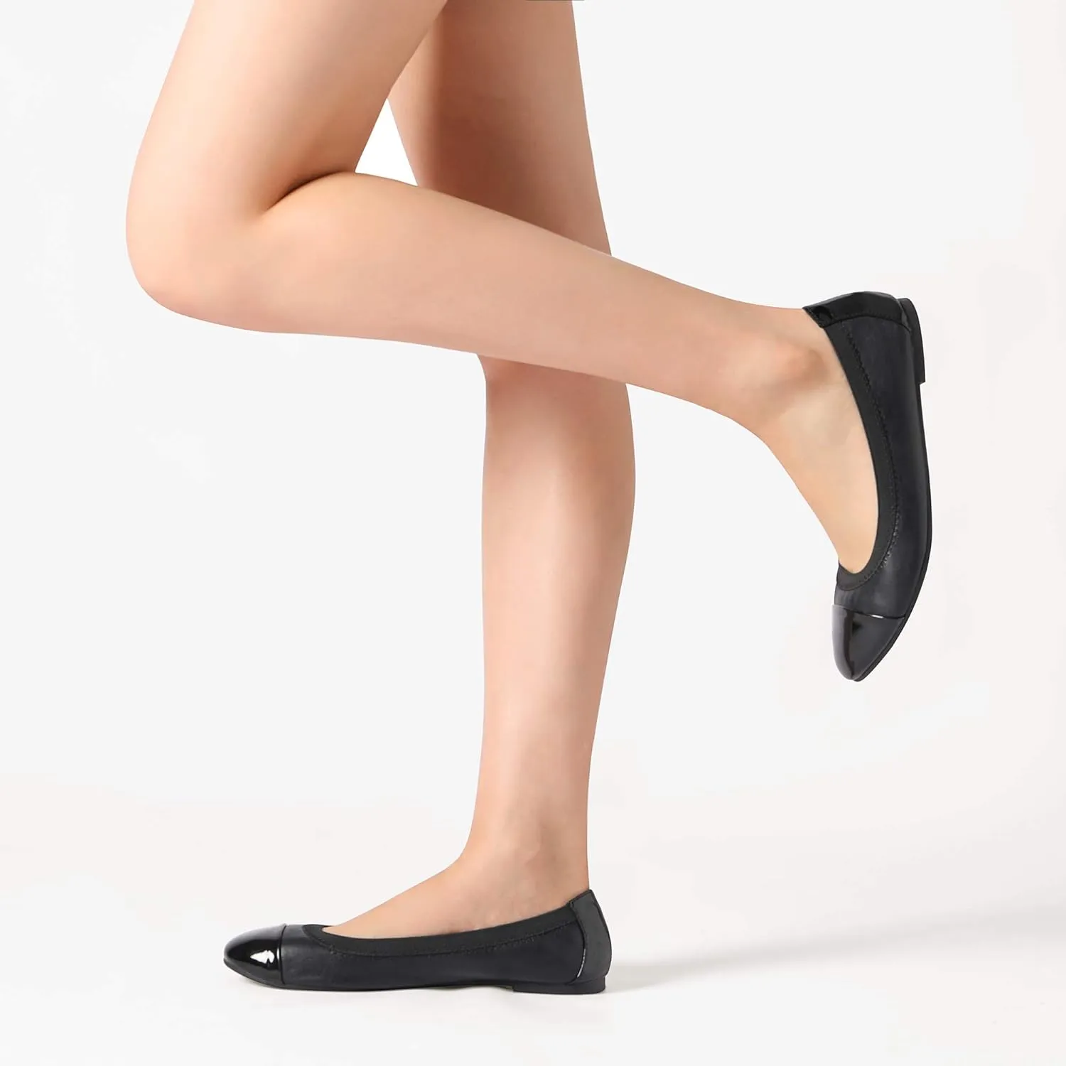 DREAM PAIRS Women's Sole-Flex Ballerina Walking Flats Shoes