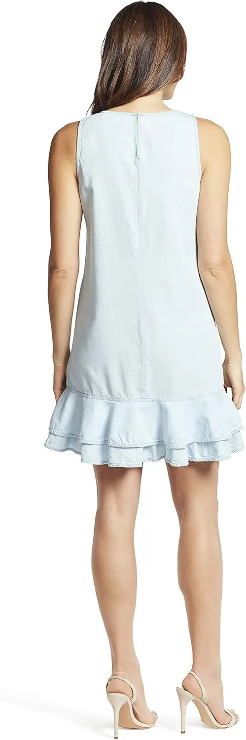 Ella Moss Women's Ruffle Hem Pullover Dress