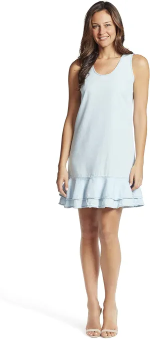Ella Moss Women's Ruffle Hem Pullover Dress