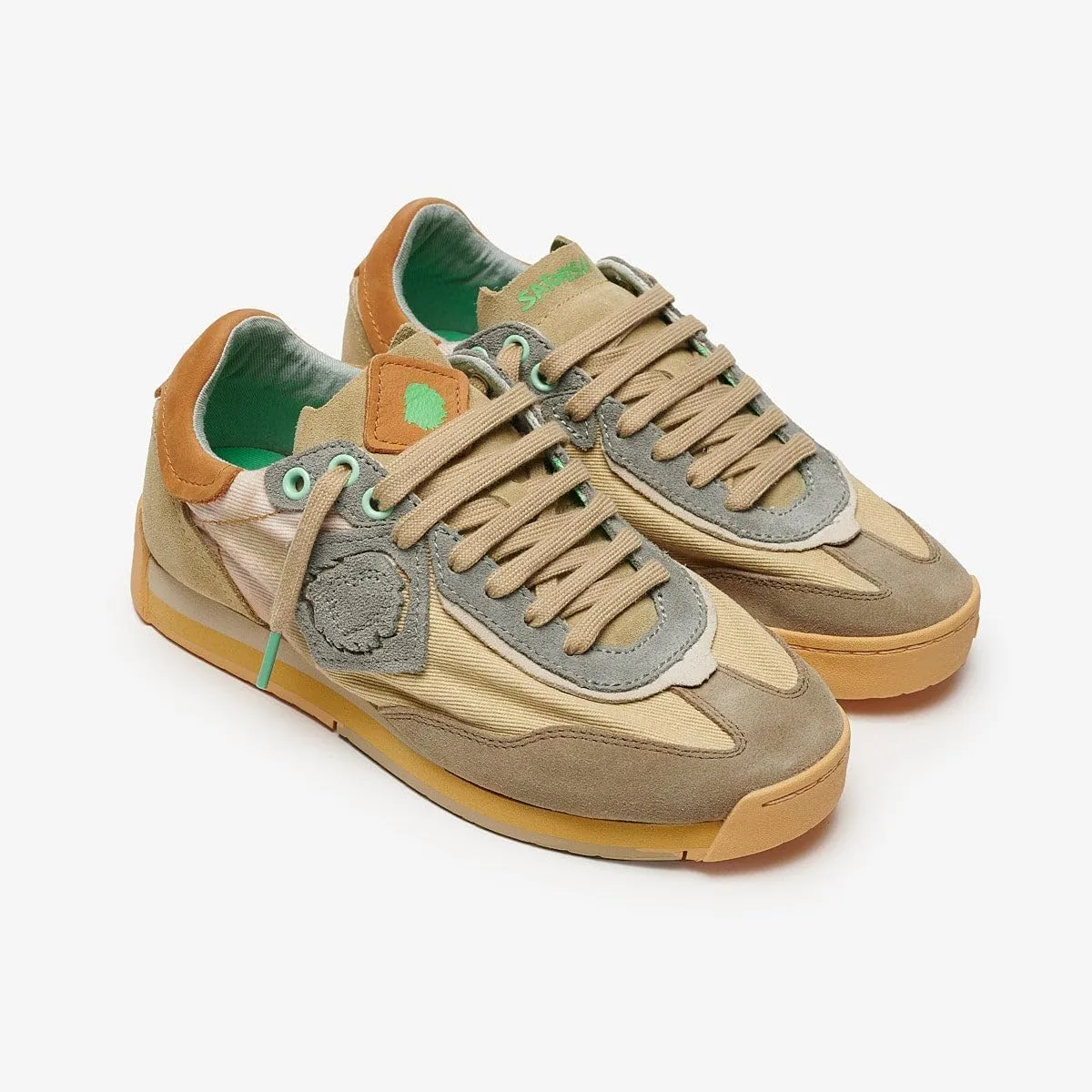 Ensō Gaia - Casual Sneakers for Men & Women - Comfortable & Durable Leather and Textile Sneakers