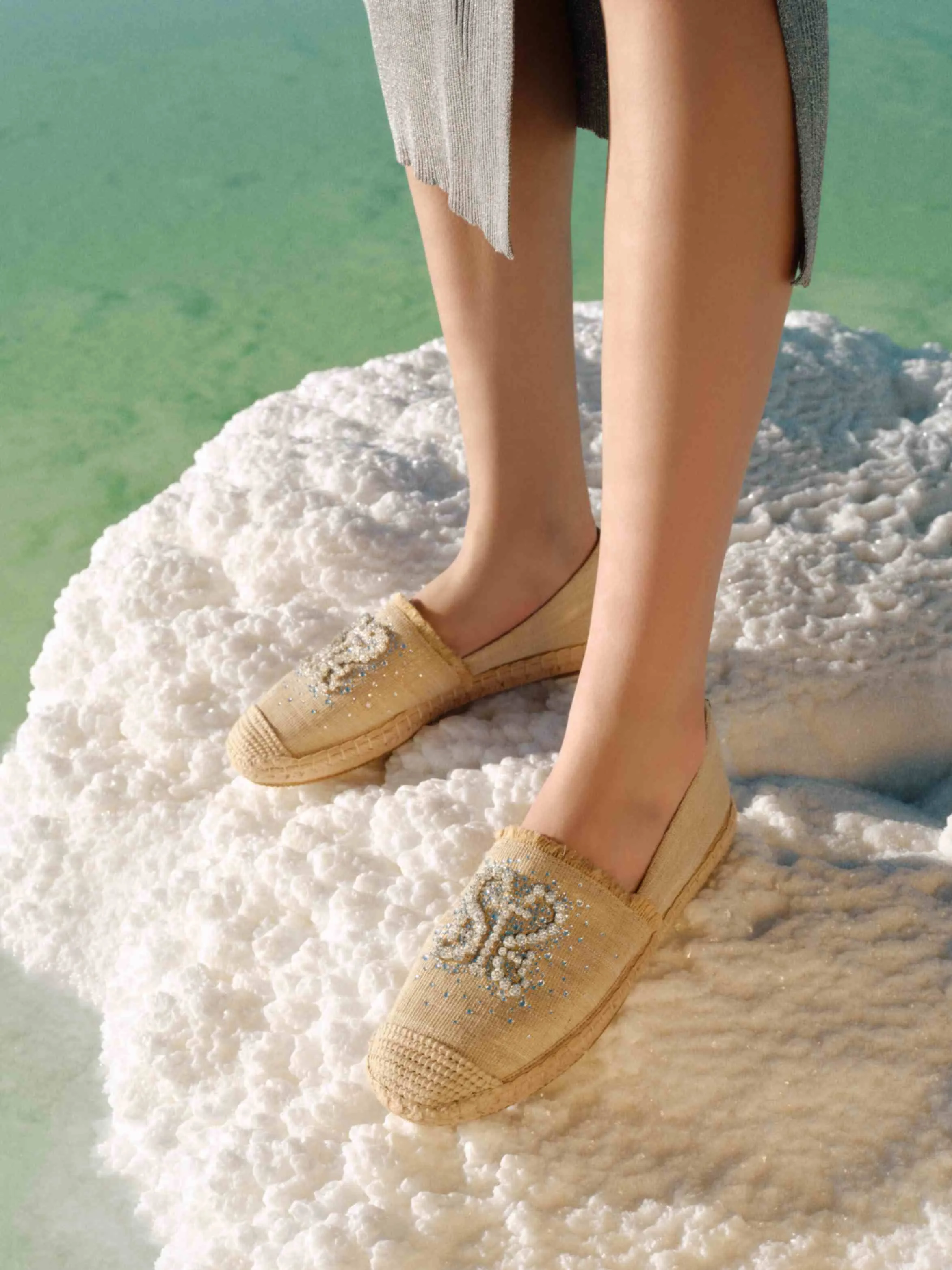 Espadrilles - Espadrilles Slip-On Flats 9UA05